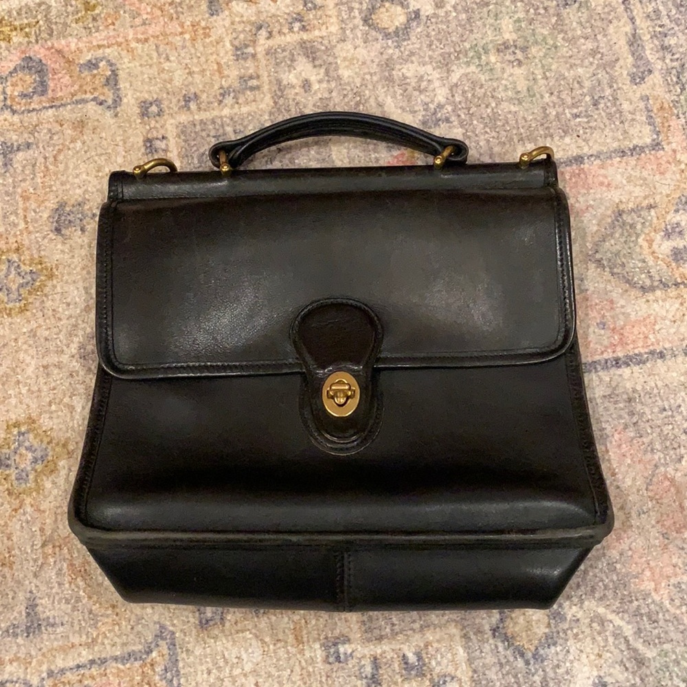 Vintage Coach 9927 top handle bag